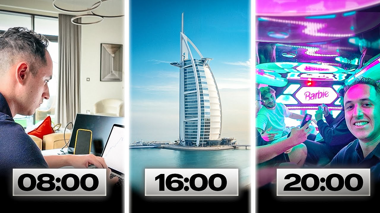 24h dans ma vie à Dubai grâce au trading (sans filtre)