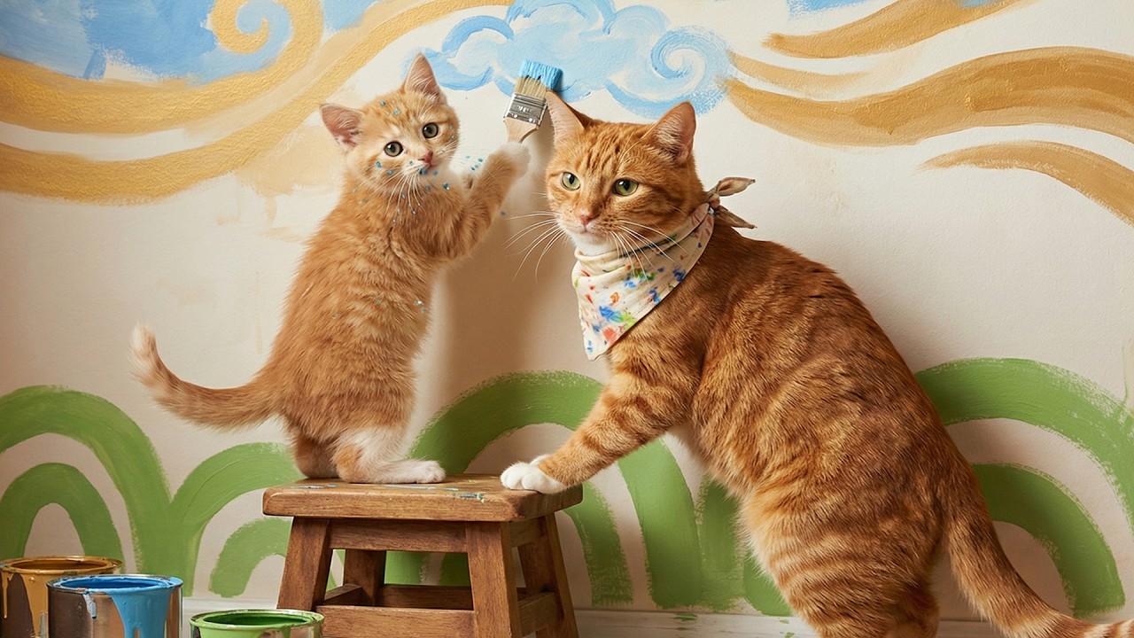 Baby Cat Lost the Fish… What Her Mother Did Next Will Melt Your Heart!