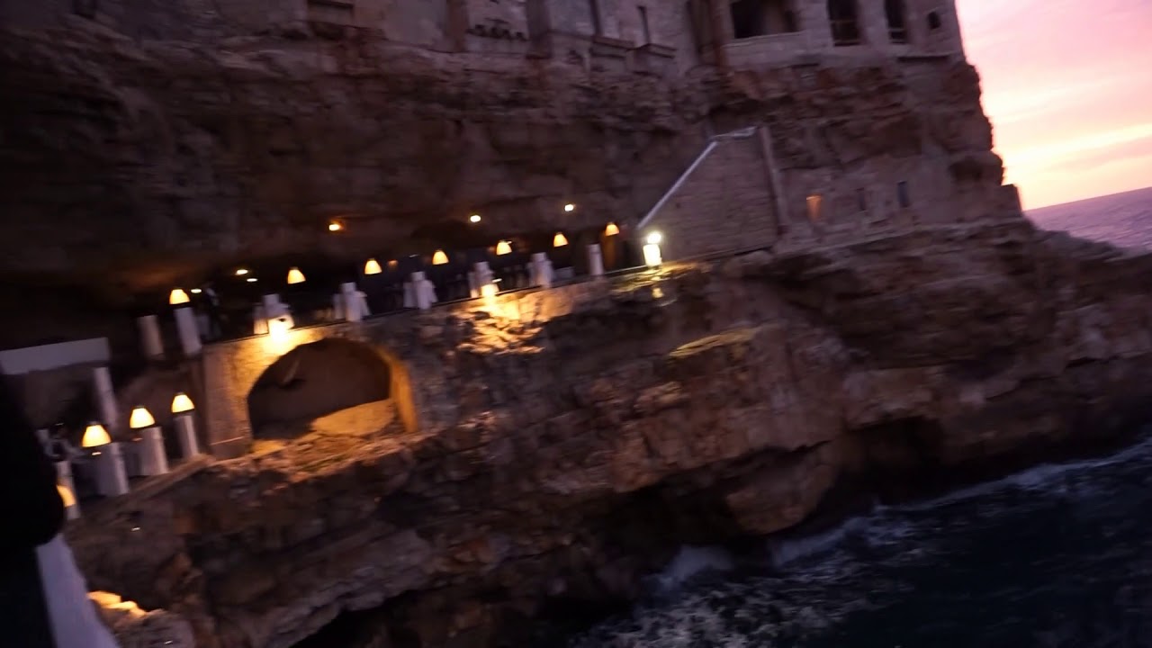 Semtember, 2018 in Grotta Palazzese, Polinagno A Mare, Italy