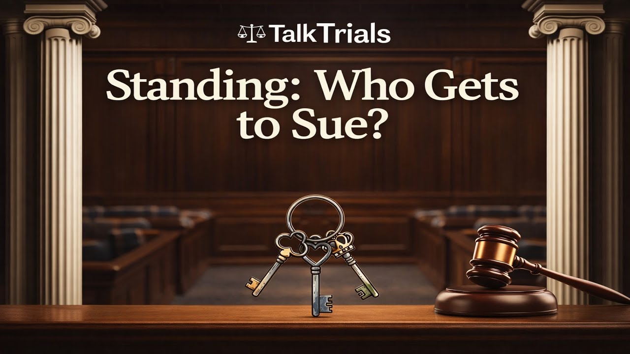 Understanding Standing Doctrine: Who Gets to Sue in Court?