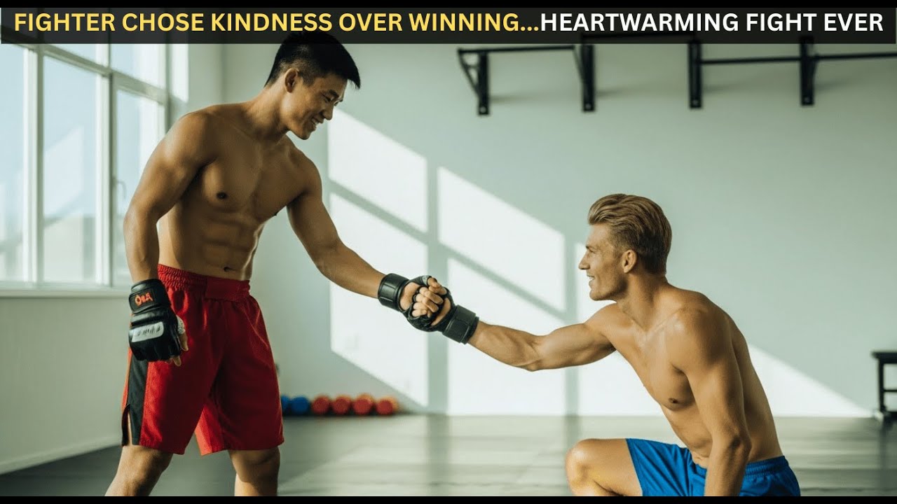 Heartwarming Triumph: Fighter Knocks Out Doubts with Unlikely Kindness Win