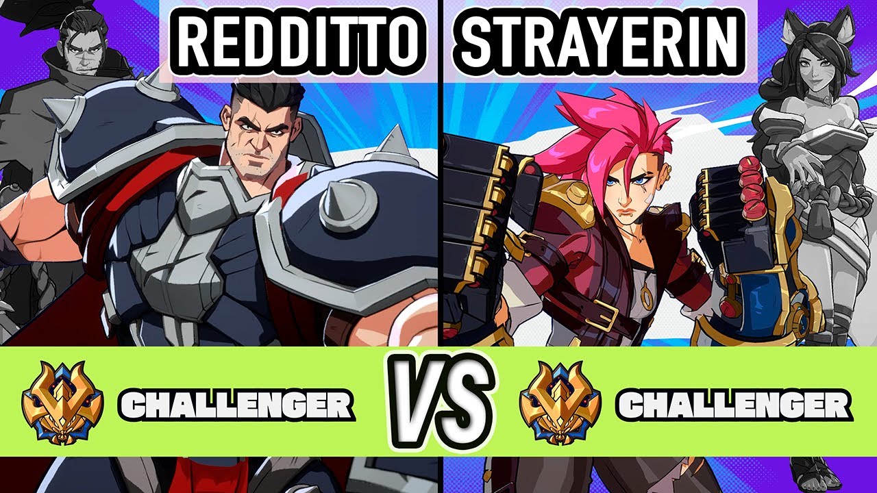 2XKO ▰ RedDitto (Darius / Yasuo) vs StrayErin (Vi / Ahri) ▰ High Level Gameplay