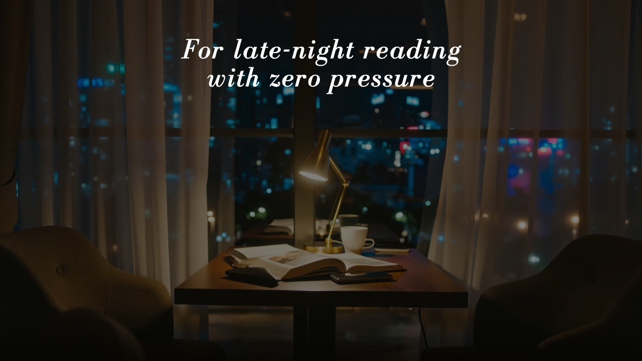 Late Night Korean Coffee Shop Ambience for Reading
