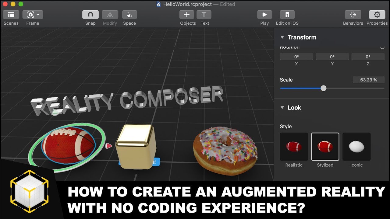 Apple Reality Composer - How To Create An Augmented Reality Experience With No Coding?