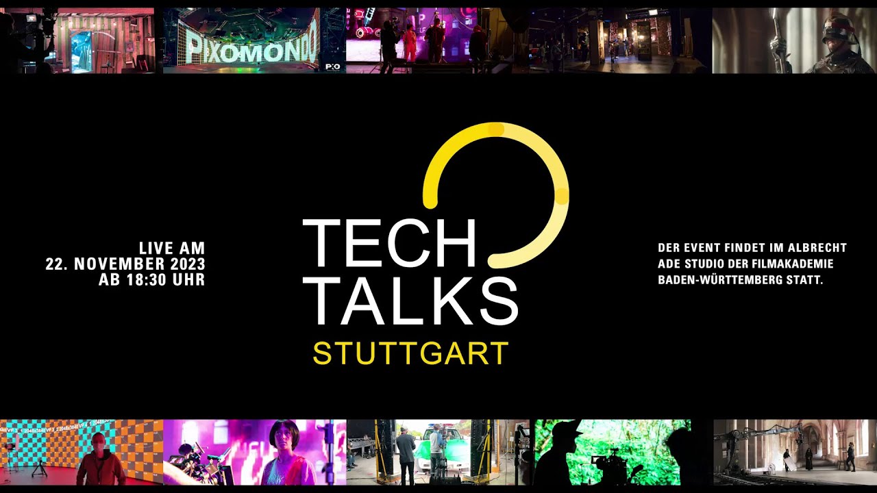 TechTalks Stuttgart 22.11.2023 - Live from Studio 2 @FilmakademieBW