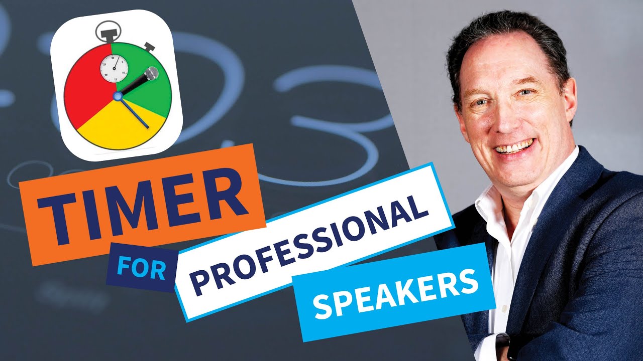 Walkthrough of the new Speaker Presentation Timer App created specifically for Professional Speakers