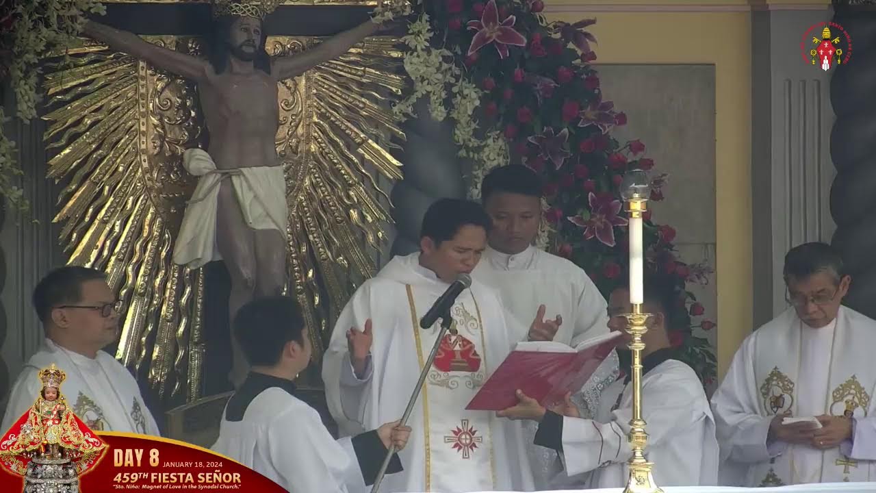 459th Fiesta Señor | 10:00 AM Novena Mass | January 18, 2024 #OSANiño