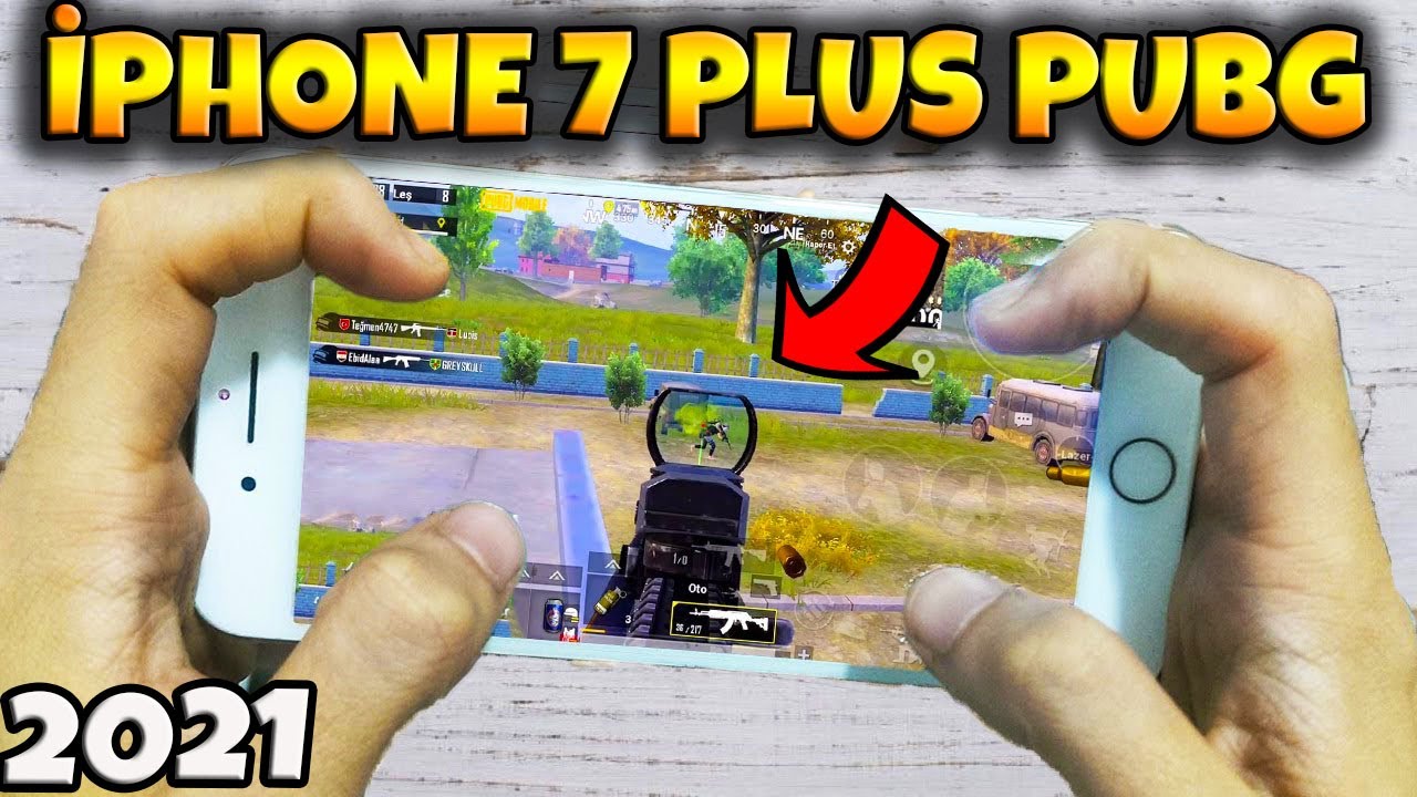 5 YILLIK MAKİNE!! iPHONE 7 PLUS (2022) 60 FPS PUBG MOBİLE TESTİ