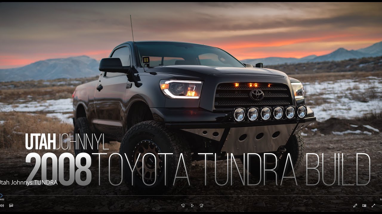 Сборка Toyota Tundra от Utah Johnny's Reg Cab Short Bed (RCSB) 2008 года!
