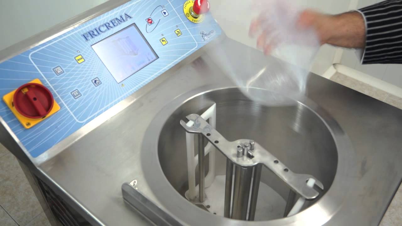 Pastocuiseur - Lemon Sorbet with pasteurizer and batch freezer Fricrema PM 25