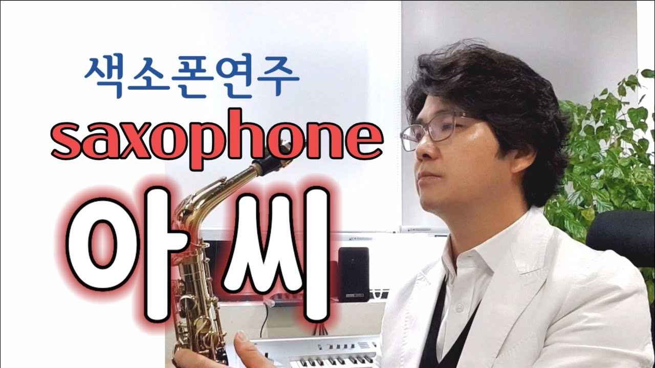 아씨 이미자 색소폰연주 안태건