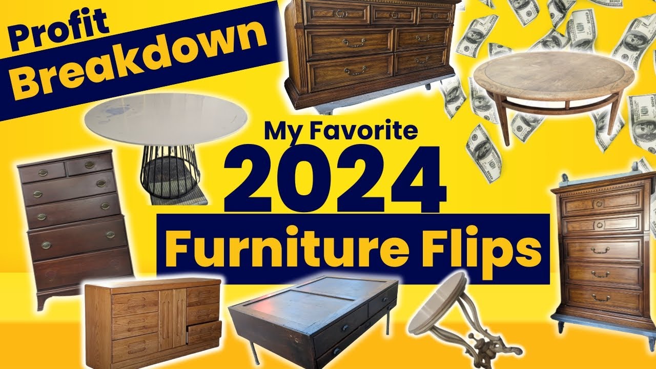 THOUSANDS Flipping Furniture in 2025 | Flip Furniture | DIY furniture makeover | Upcycling furniture