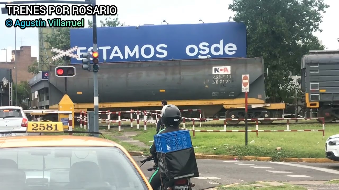 NCA | Tren cargado rumbo a Patio Parada. 17/01/2022.