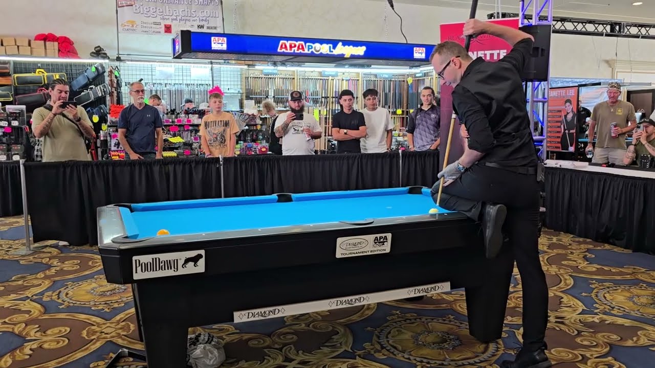 Florian Venom - Trick Shot #4 - 2025 National Pool Championships - Las Vegas, NV - THU 8/14/2025