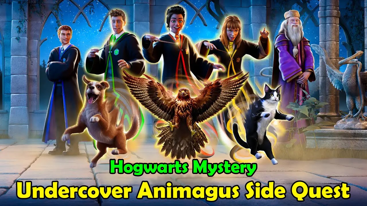 Undercover Animagus Side Quest Harry Potter Hogwarts Mystery