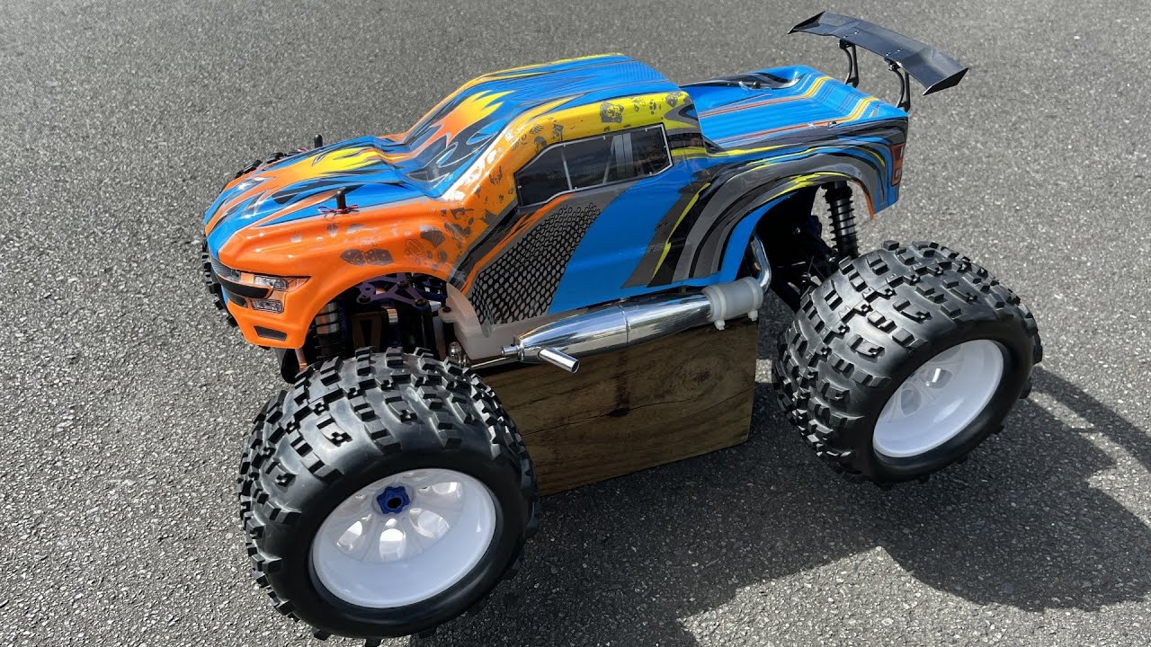 Nitro RC 1/8 HSP Rattlesnake .28 Monster Truck Road Run