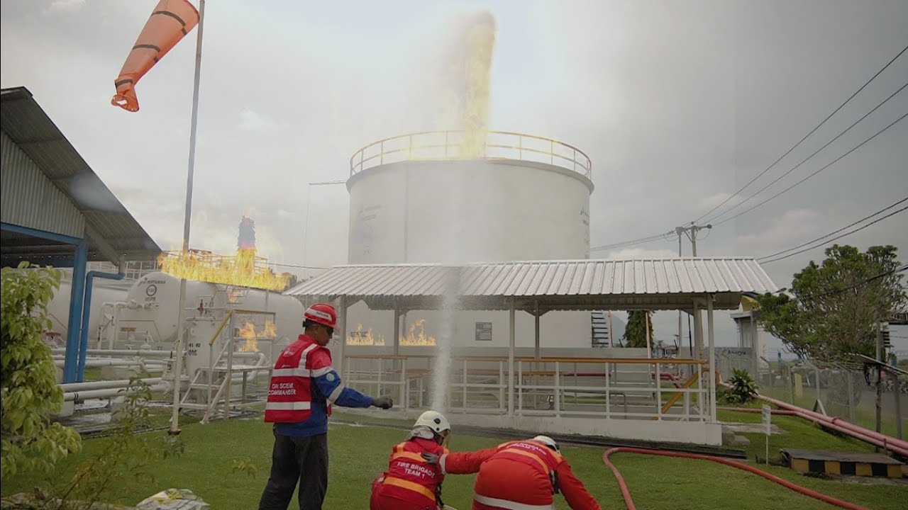 Simulasi Operasi Keadaan Darurat (OKD) Level 0 - PT Pertamina Patra Niaga DPPU Babullah