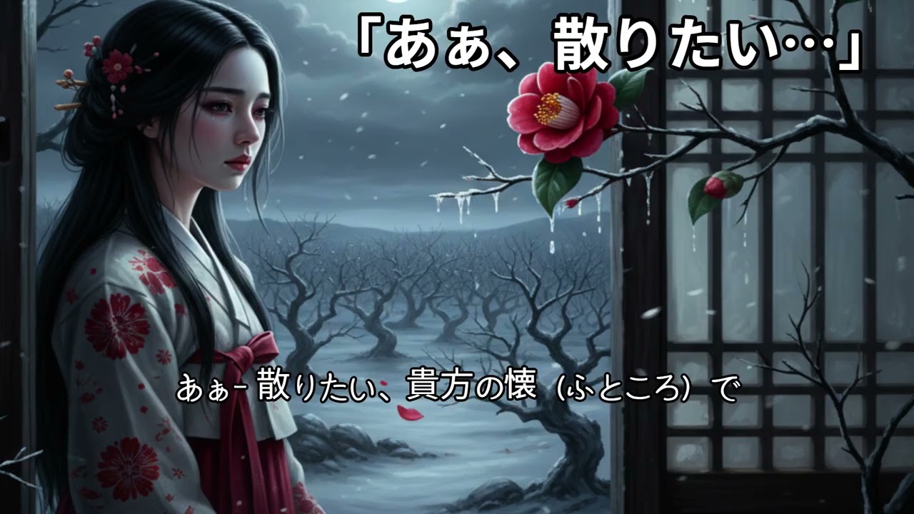 「あぁ、散りたい…」 届かぬ想い、風に舞う欠片 (Sad Cinematic Folk) | 眠れない夜に聴きたい泣ける歌