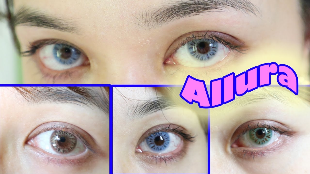 ALLURA Series - All 4 Shades Captivating Contact Lenses| Pinky Paradise