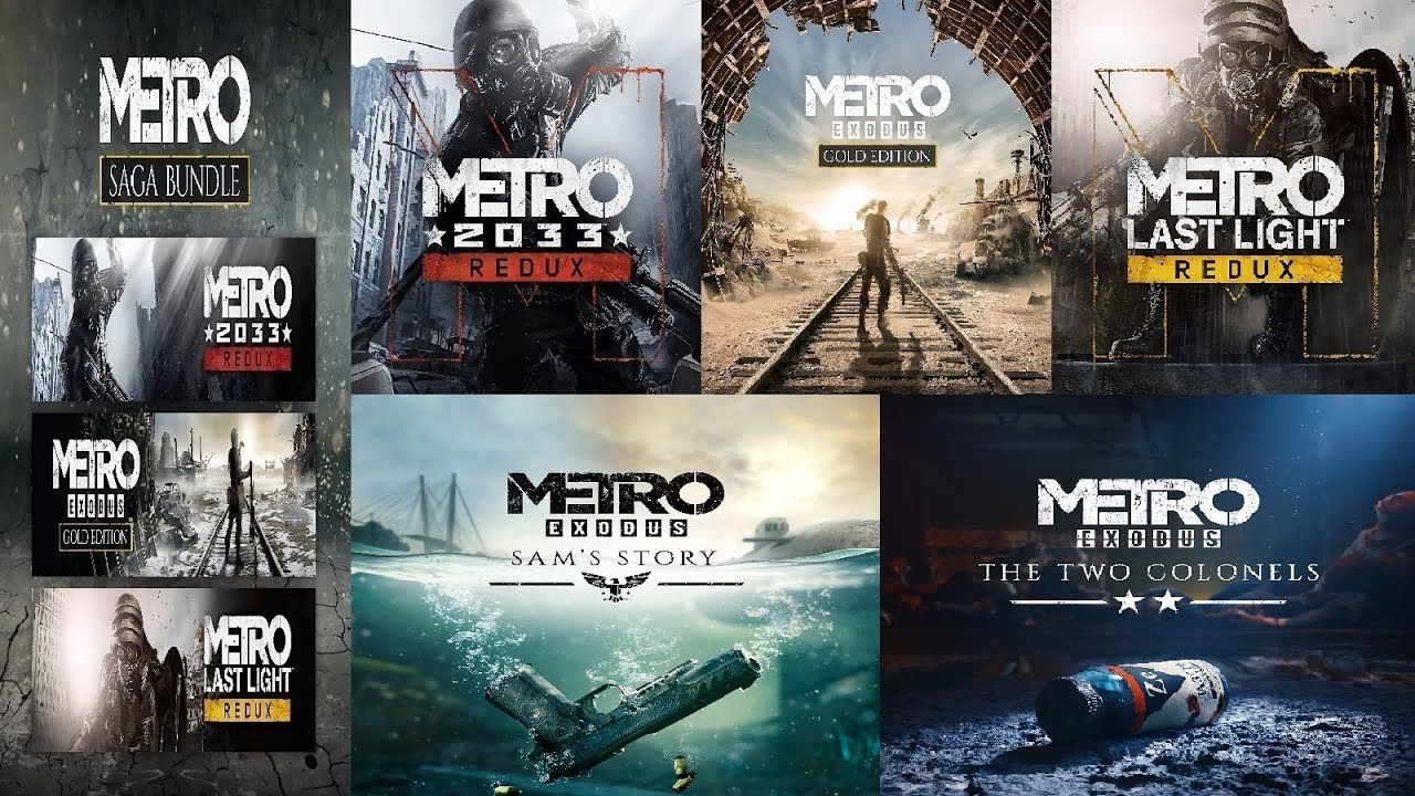 Metro Saga PS4 PS5 XBOX ONE XBOX SERIES X|S STEAM Set