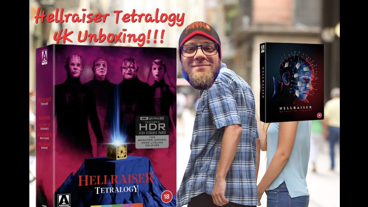 Arrow Video's Hellraiser Tetralogy 4K Boxset Unboxing