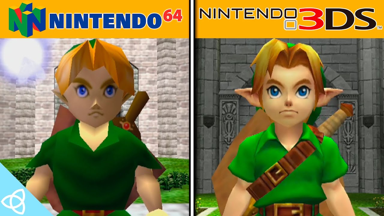 The Legend of Zelda: Ocarina of Time - Nintendo 64 Original vs. 3DS Remake | Side by Side