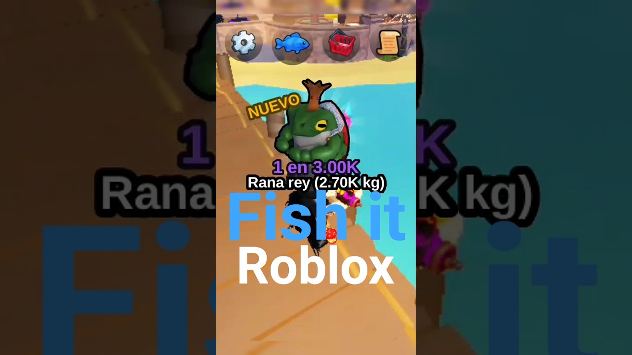 ¡Atrapé al RANA REY! 🐸👑 + 5 Ranas en Fish It (Roblox)