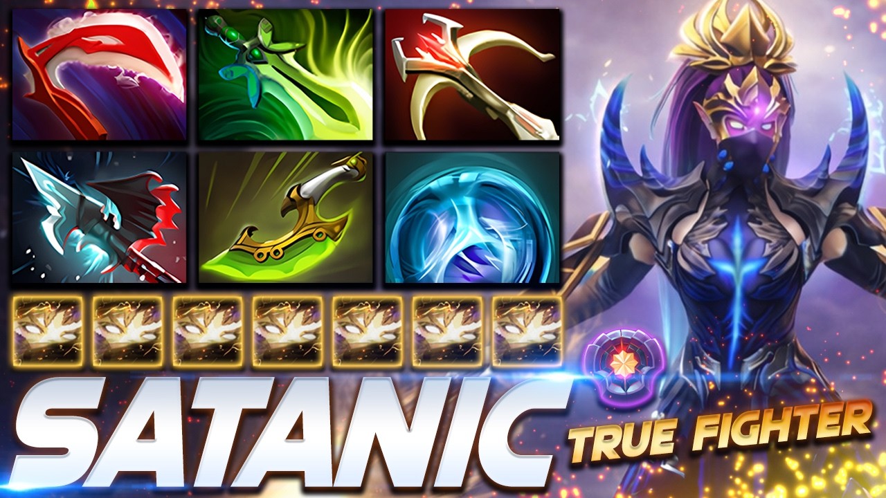 Satanic Templar Assassin Super Fighter - Dota 2 Pro Gameplay [Watch & Learn]