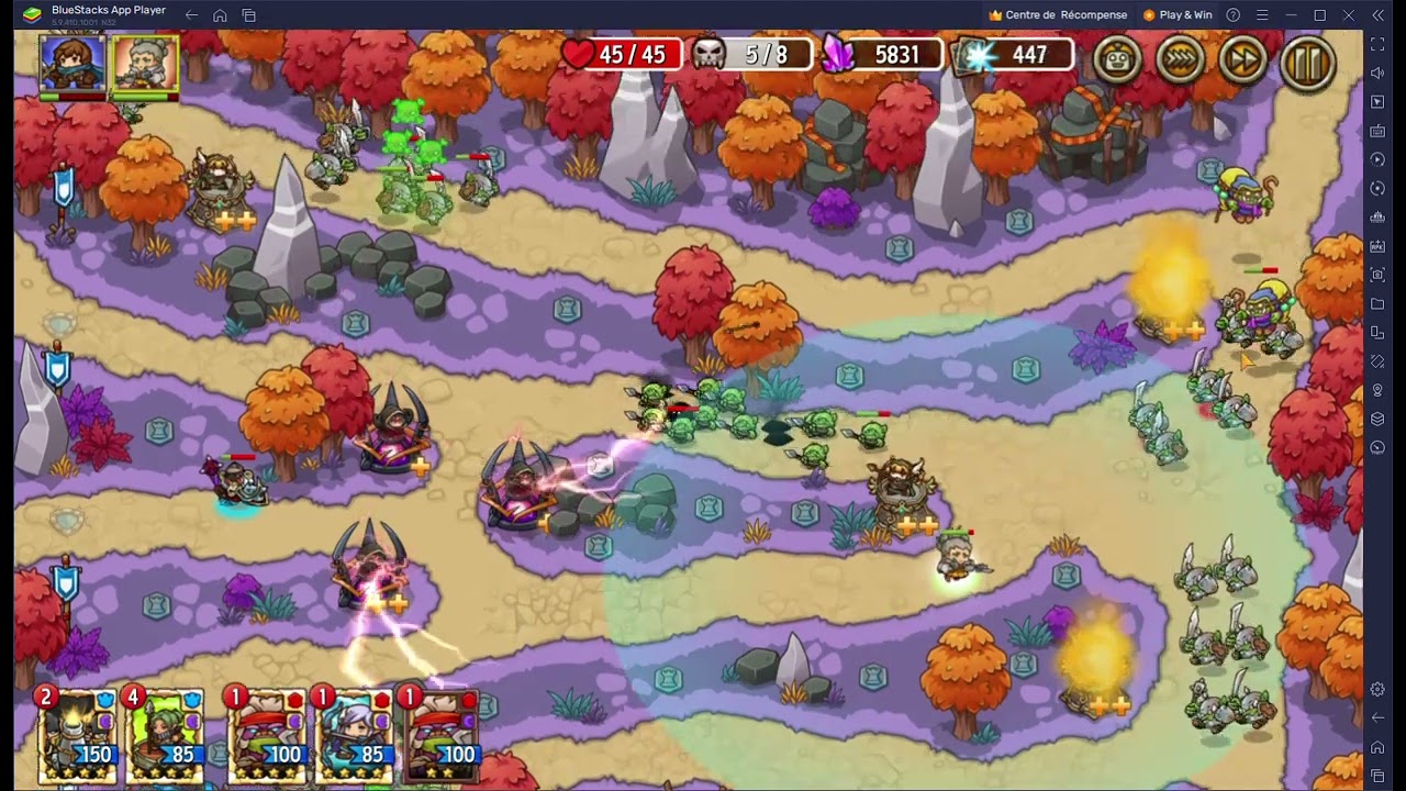 Crazy Defense Heroes - Isle of the Horde - Powerslave (Nightmare)
