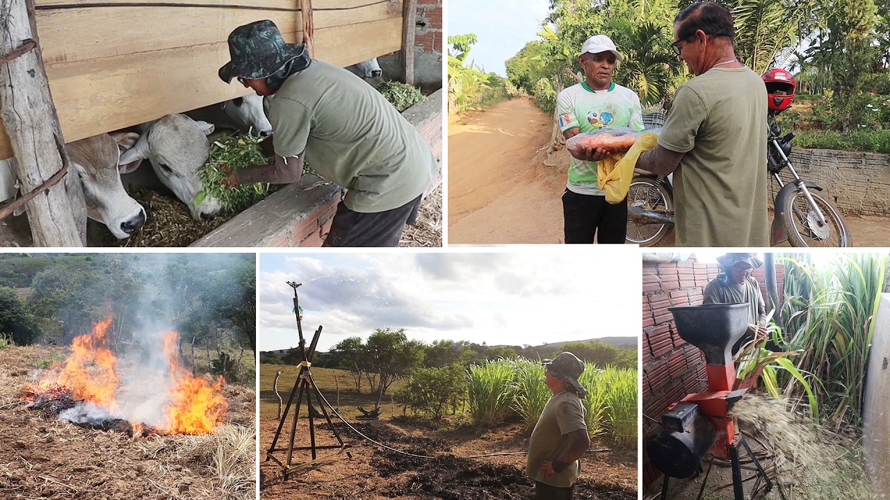 DIA DE TRABALHO NO SALGADINHO + PRESENTE PARA O TIÃOZINHO