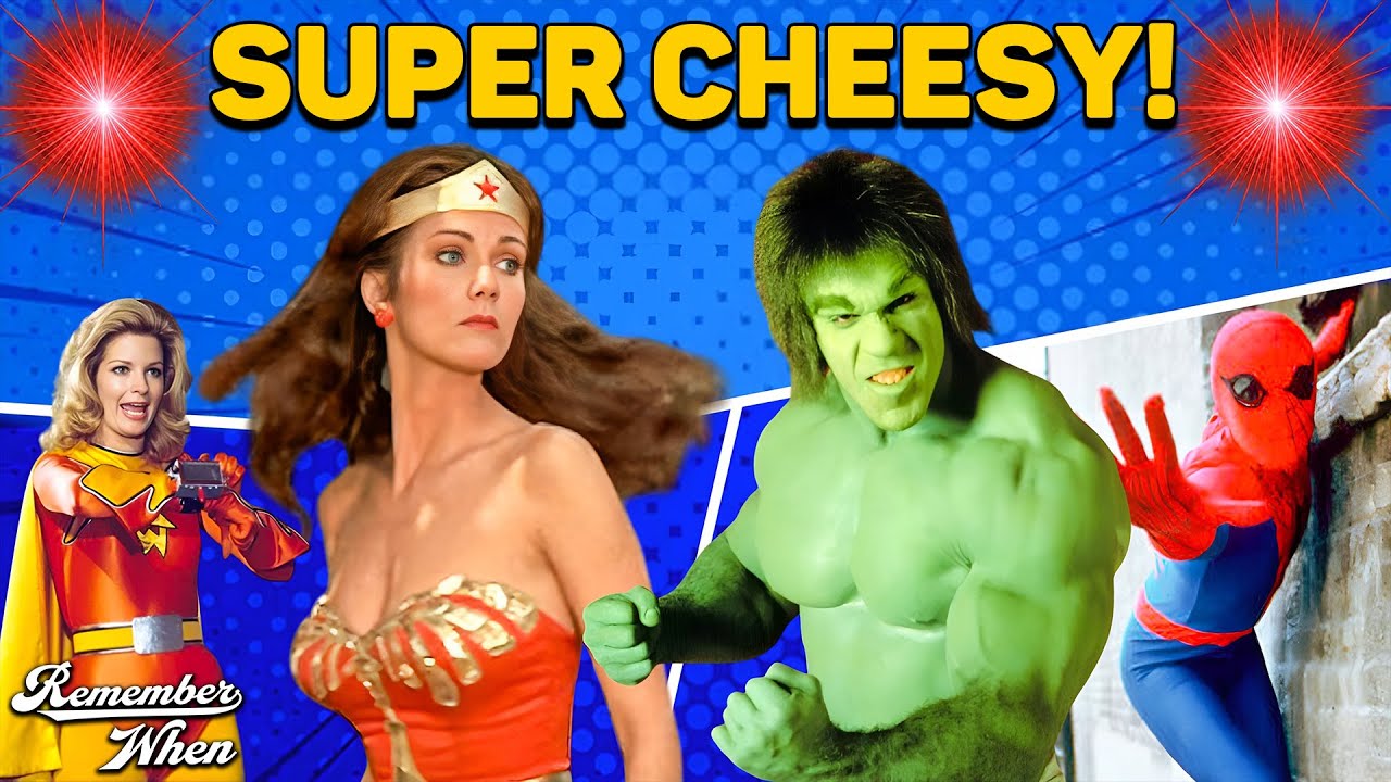 10 Cheesy 70s Superhero TV Shows 80s Kids Couldn’t Stop Watching