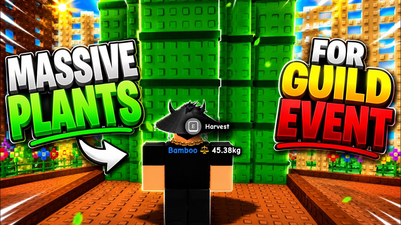 THE BEST METHOD FOR MASSIVE PLANTS IN GROW A GARDEN 2 FOR THE GUILD EVENT!😱🔥