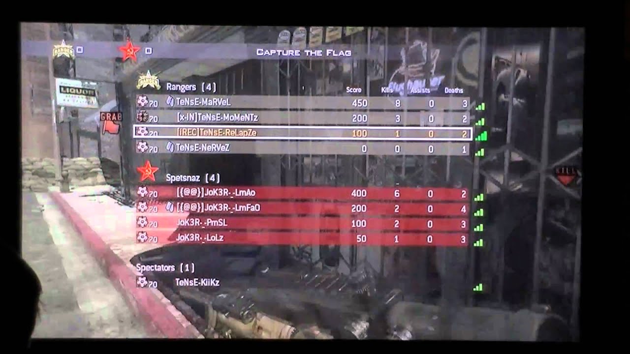 TeNsE vs. Joker  MW2 CB
