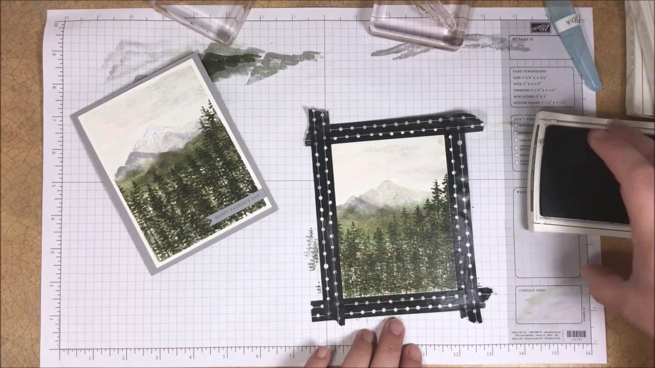 Card Quickie - Watercoloring with Waterfront