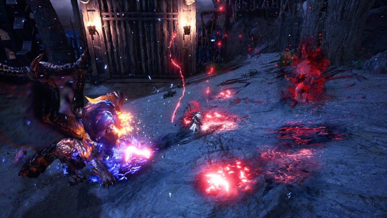 Alastra vs Stygian Kirin(modded mhw battle)