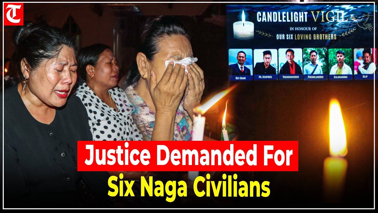 Thousands Join Delhi Vigil Seeking Justice for Six Naga Civilians Killed in Manipur