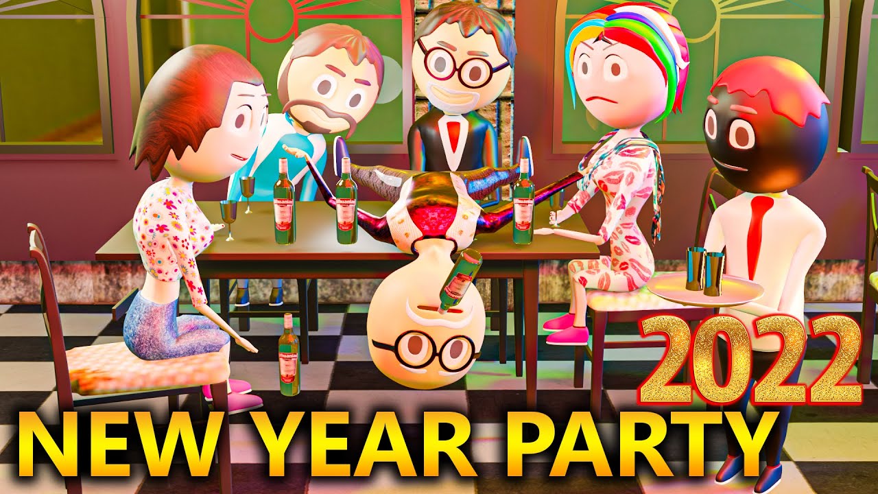 PM TOONS - NEW YEAR PARTY / HAPPY NEW YEAR 2022 / DESI COMEDY VIDEOS / KANPURIYA JOKES
