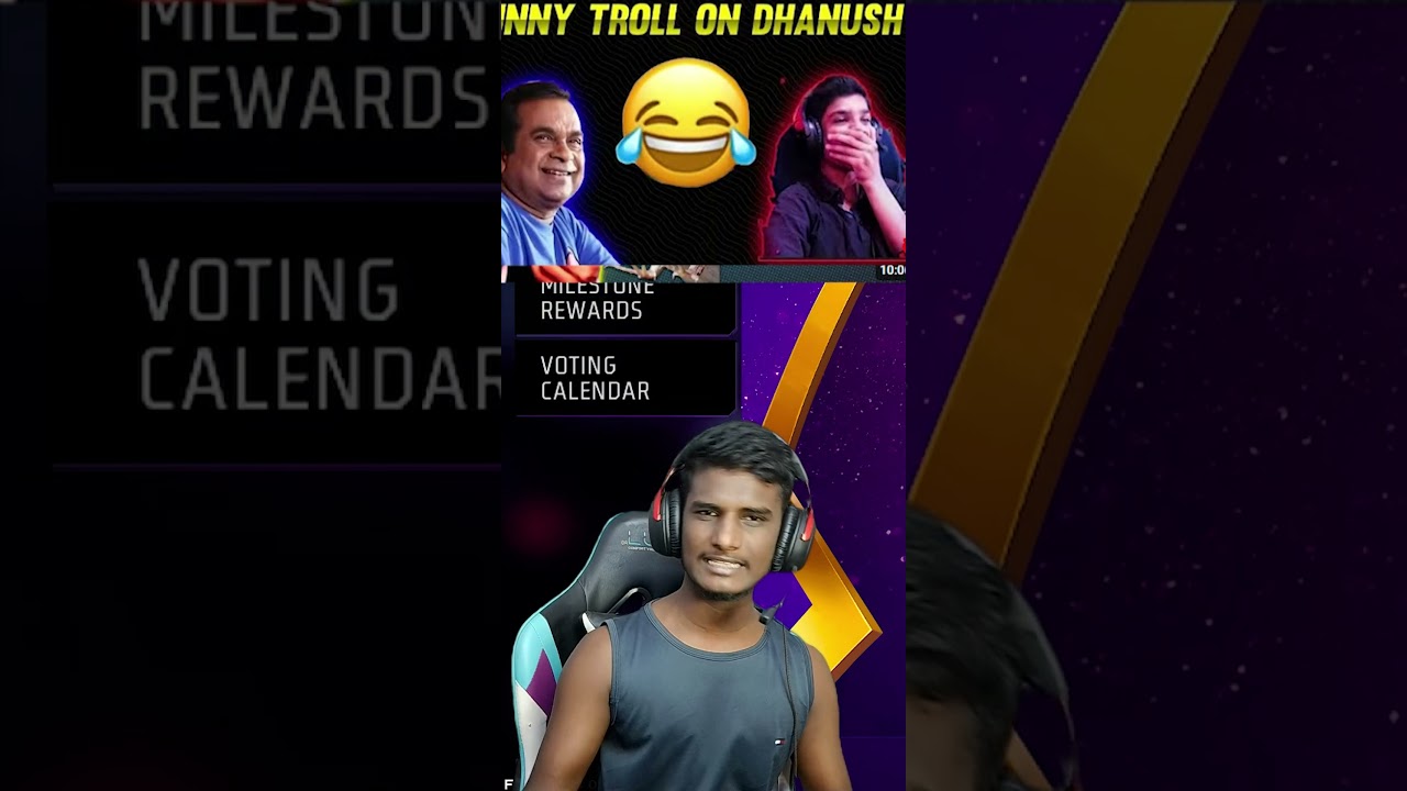 Dhanush FF Gamer deserves this award ❤️ #booyahawards #voting #creator #freefire #garenafreefire