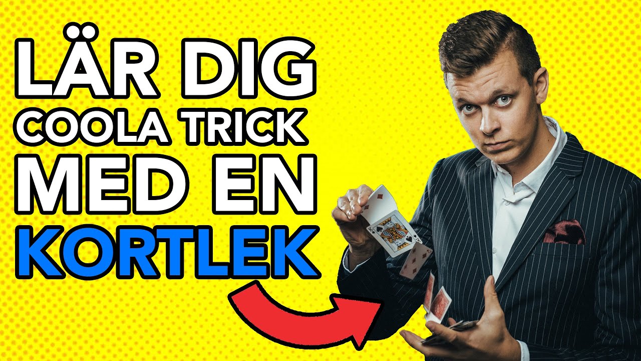 LÄR DIG COOLA SAKER MED EN KORTLEK!