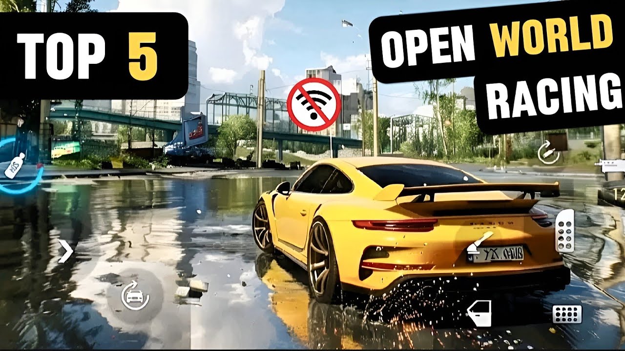 Top 5 OFFLINE Car Games Like Forza Horizon for Android
