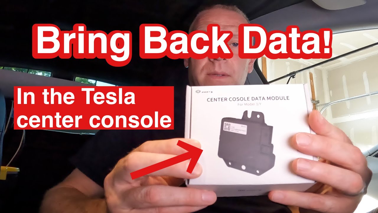 Bring back data in your Tesla with this module!