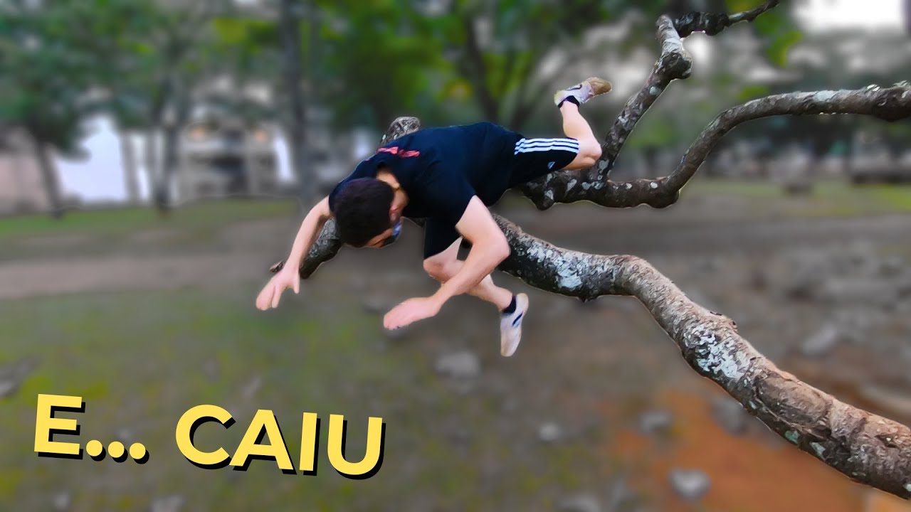 COMO CAIR NO PARKOUR - técnicas para se salvar