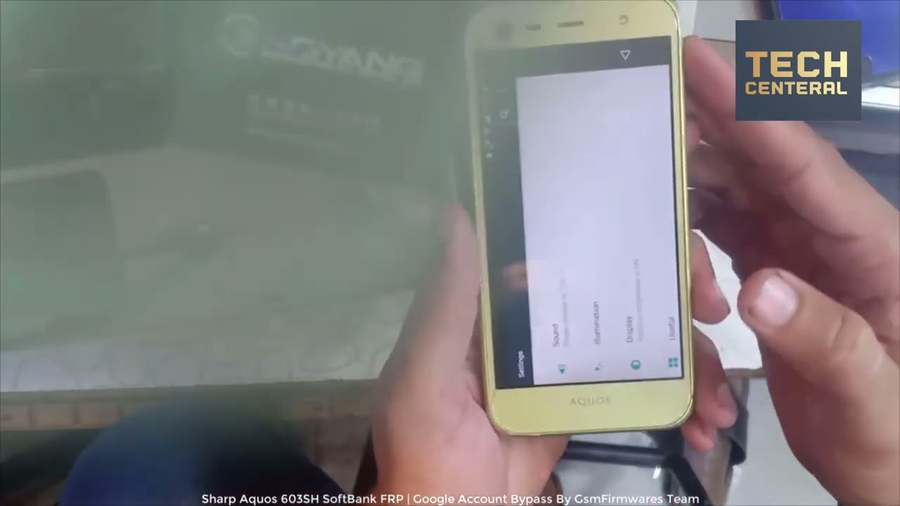 Sharp Aquos 603SH SoftBank FRP - Google Account Bypass