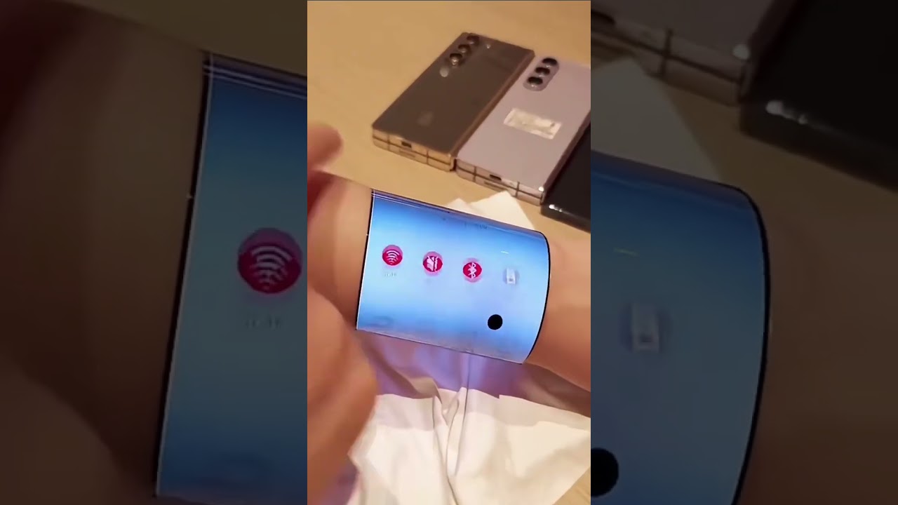 hp unik bisa lentur😯😯 #shortsviral #shortvideo #unik