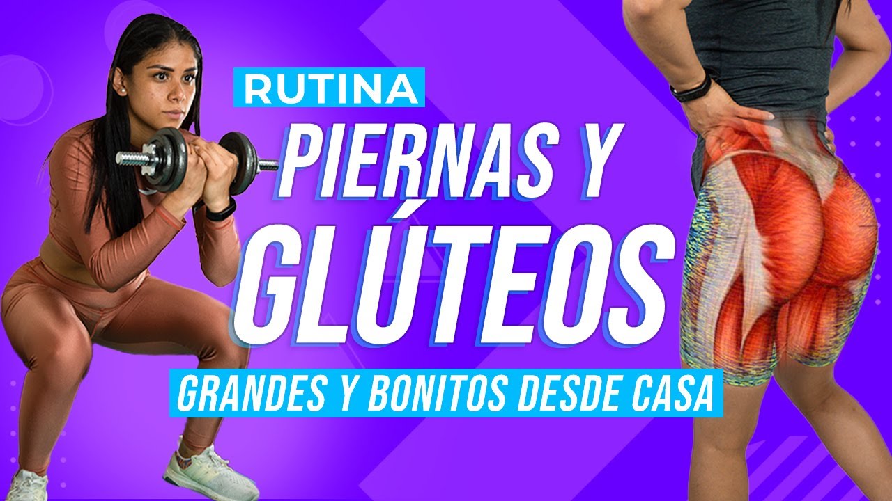 Ejercita tus PIERNAS y GLÚTEOS FÁCILMENTE ✅ con estos ejercicios 🔥