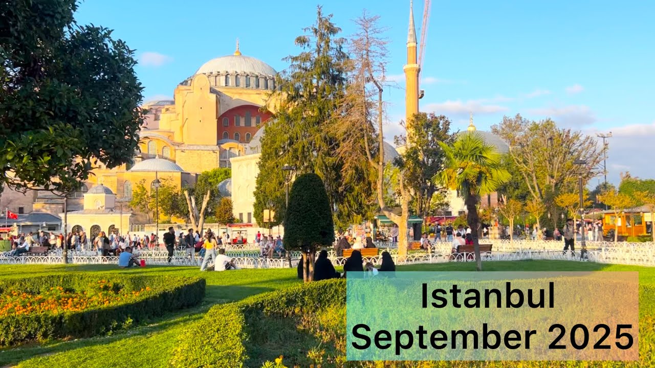 Istanbul. September 2025! Amazing city. /Красивейший город Стамбул. Сентябрь 2025. 