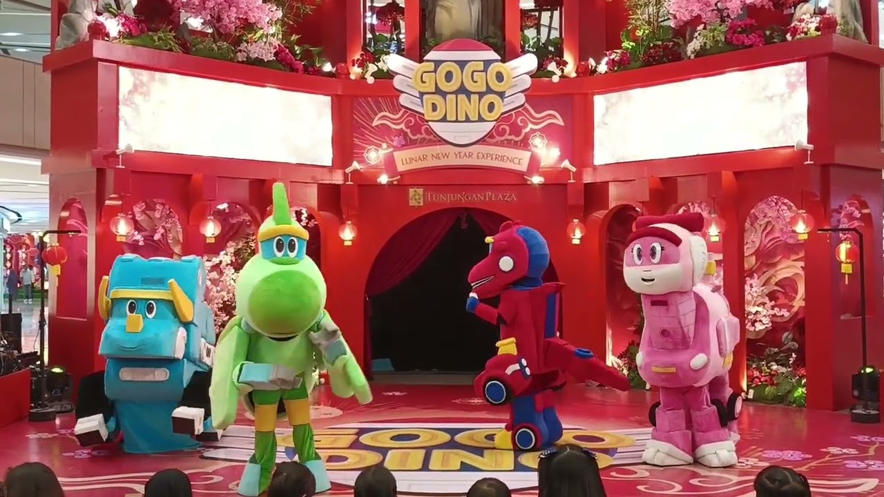 GOGO DINO Live Show at Tunjungan Plaza Surabaya