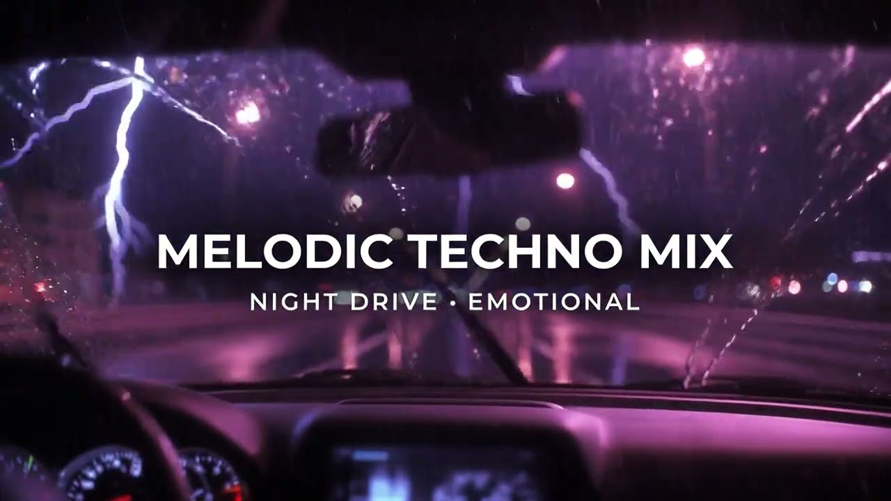 Melodic Techno & Progressive House Night Drive Mix 2026 / Deep Emotional / Focus, Relax and Chill #7