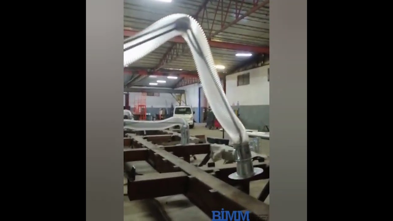 Akrobat kol kaynak dumanı emiş Bim Havalandırma. Emir Özer. 05423424314
