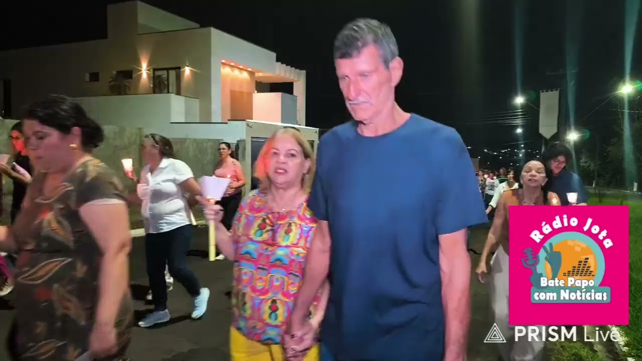 Procissão Luminosa marca os 123 anos de nascimento, Venerável Irmão Roberto Giovanni em Casa Branca